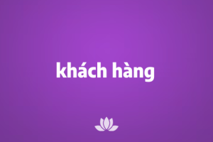 Khách hàng