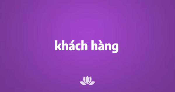 Khách hàng